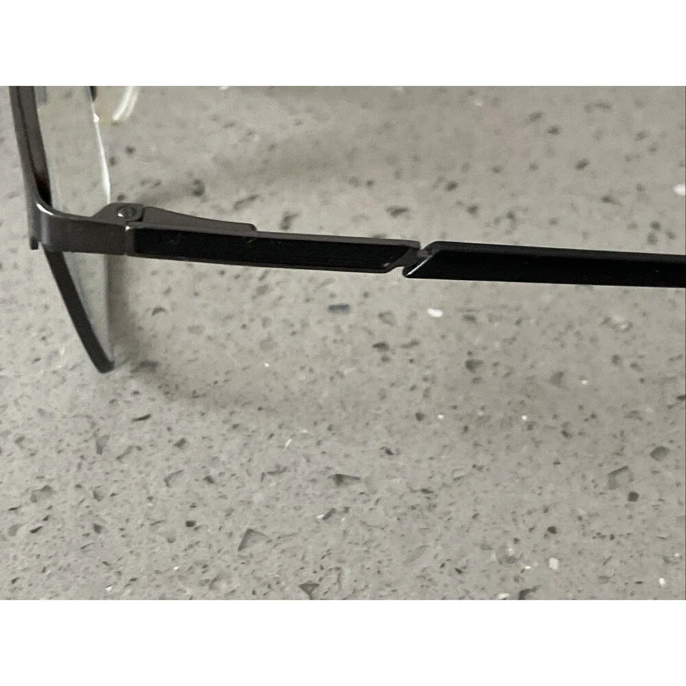 Merry's Black Square Eyeglasses Frames Only 55-17-140 C4 9057 Italy